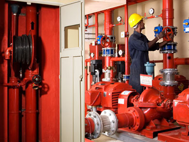 fire pump room